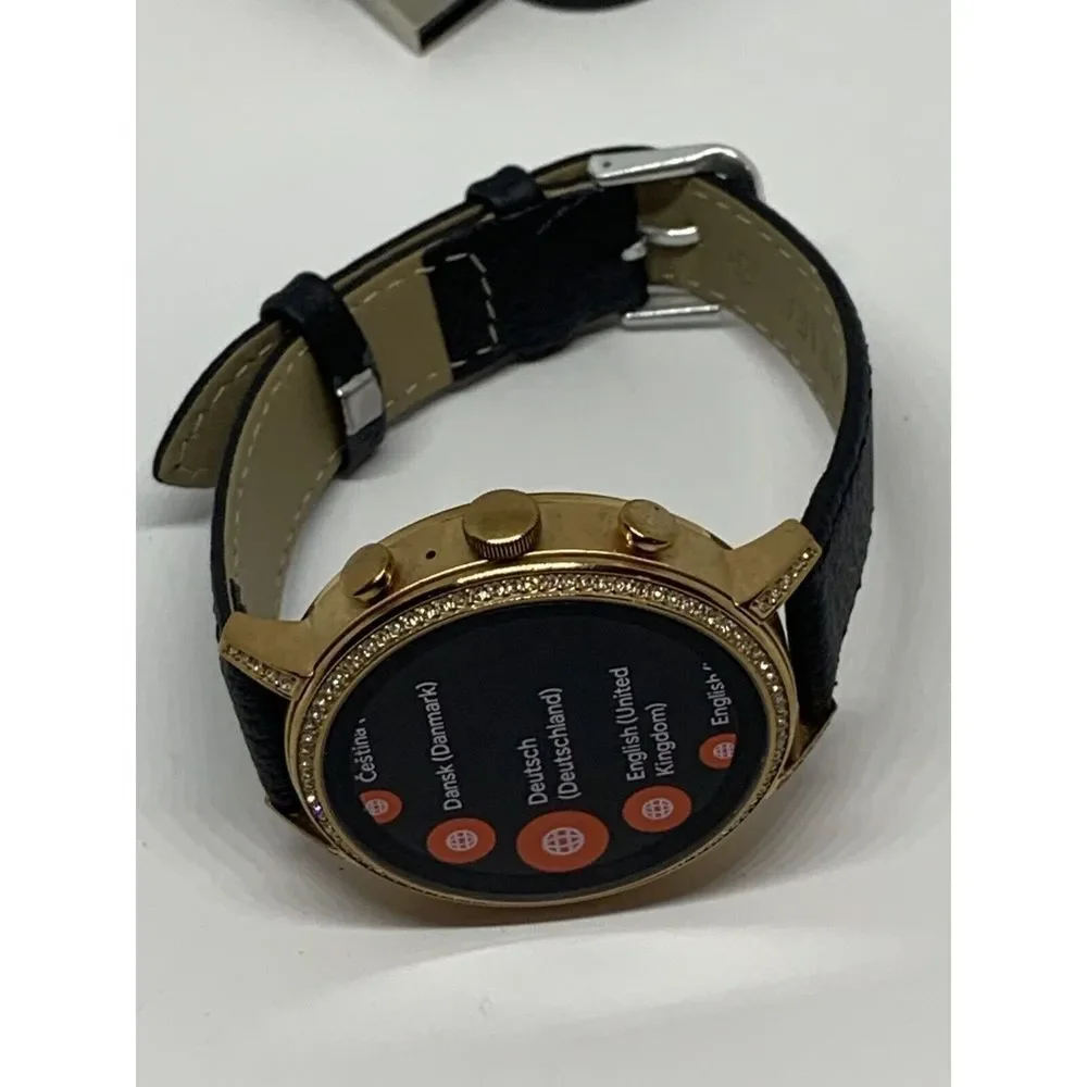 Fossil Gen 4 Authentic Digital Dial Smart Watch Custom Band FTW6011 QT503